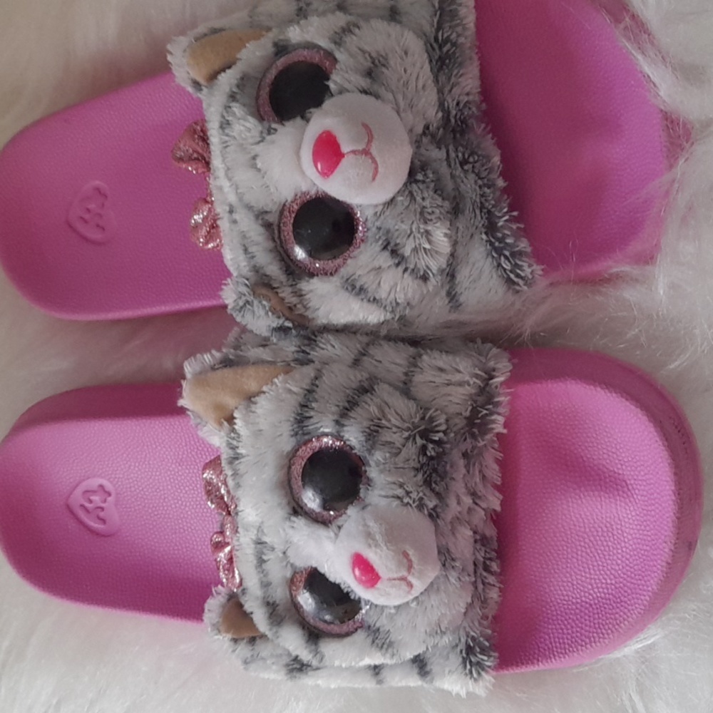 Ty girl slip on slippers 1 _3
